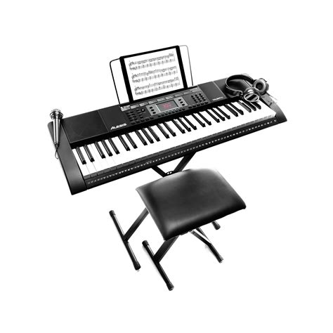 Alesis Talent 61-Key Portable Keyboard with Built-In Speakers - Ex Ten