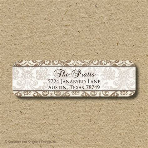 Return address labels selfadhesive vintage by saralukecreative, $19.50 | Custom return address ...