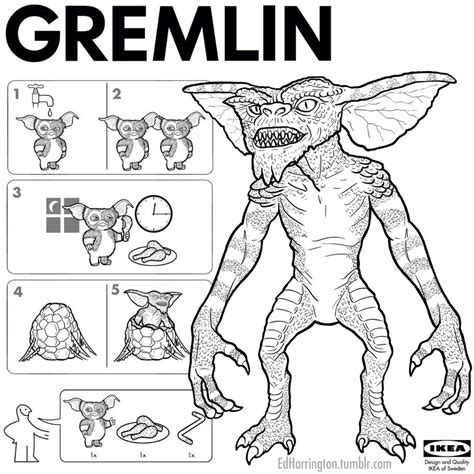 Gremlin Drawing at GetDrawings | Free download