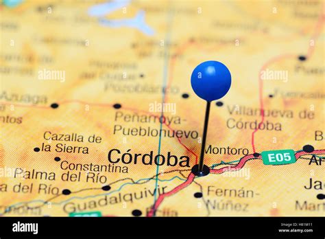 Map of cordoba spain hi-res stock photography and images - Alamy