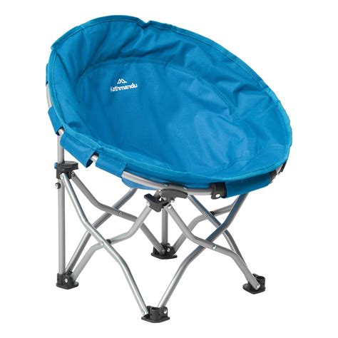 Kathmandu Roamer Kids Moon Chair Padded Camping Picnic Outdoor Seat Blue | eBay