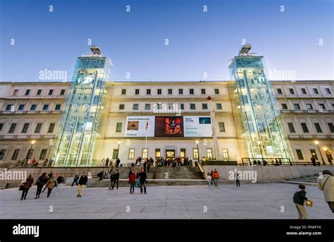 Museo Nacional Centro de Arte Reina Sofia, Madrid. Spain Stock Photo ...