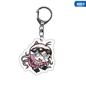 New Gifts Acrylic Keychain Key Danganronpa Anime Cosplay AT2302 Official Merch | Anime Keychains™