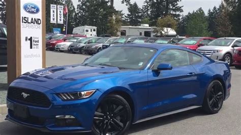 2017 Ford Mustang EcoBoost Premium Fastback+ Navigation Review|Island Ford - YouTube