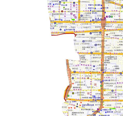 chaoyang district map,chaoyang street map