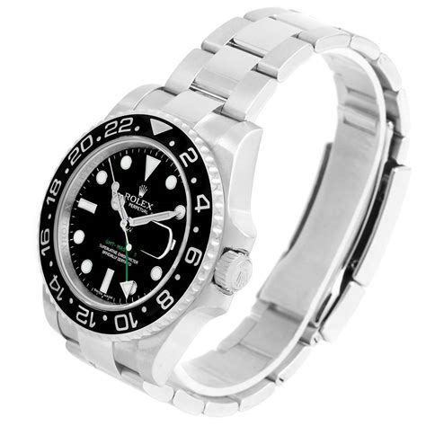 Rolex GMT Master II Stainless Steel Ceramic Bezel Mens Watch 116710 | SwissWatchExpo