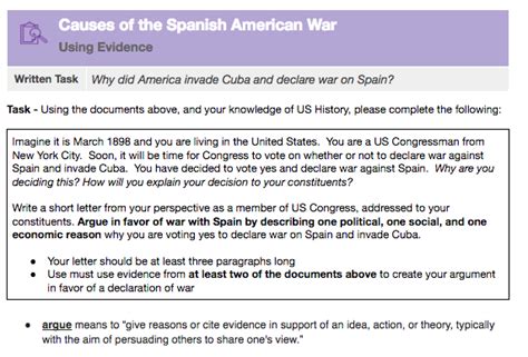 Causes of the Spanish American War | New Visions - Social Studies