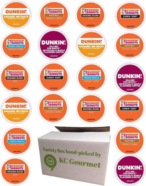 Amazon.com: Variety pack of Dunkin Donuts Coffee K Cups for All Keurig ...