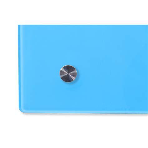 Magnetic Glass Dry Erase Board - 36"x48" - Light Blue| Toolots