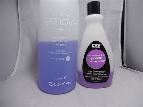 Lacquer or Leave Her!: Putting it to the test: Zoya Remove+ vs. drugstore polish remover