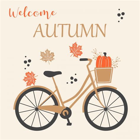 Autumn Bicycle Retro Background Free Stock Photo - Public Domain Pictures