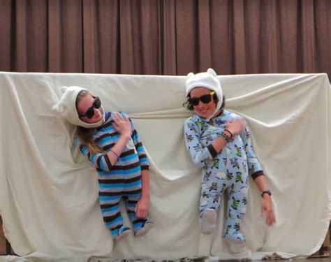 Two 5th Grade Girls Pull Of Hilarious Talent Show Skit