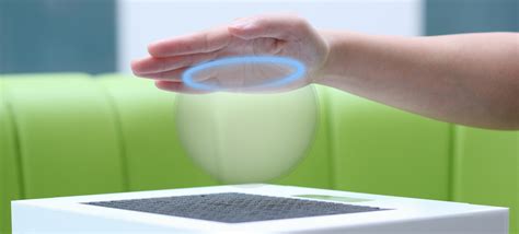 Haptic technology - 3D Shapes Created Out of Ultrasound