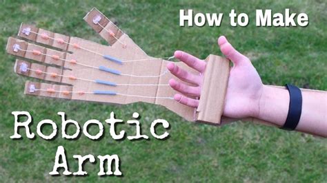 How to Make a Robotic Arm at Home out of Cardboard