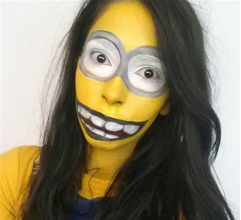 Minion makeup | Minion makeup, Halloween makeup easy, Makeup