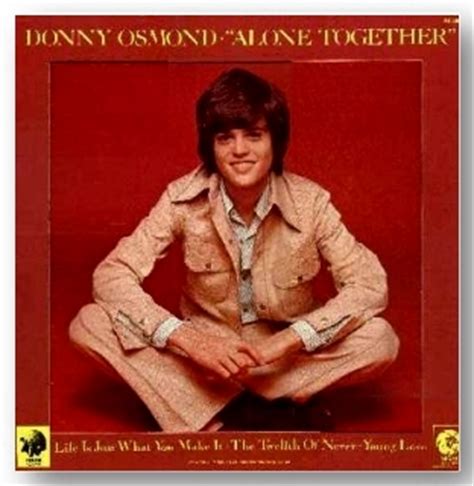 Donny Osmond Charted Albums