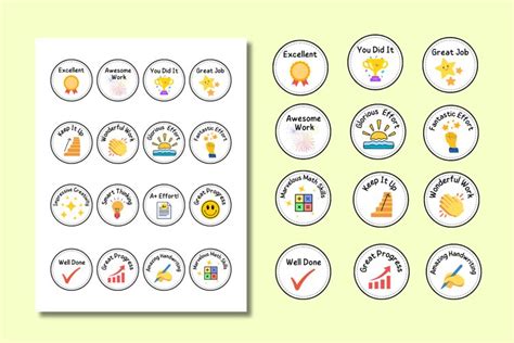 Teacher Reward Stickers-School Reward Stickers