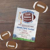 Football Baby Shower Invitation | Zazzle