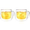 FRESNO Glass Cups | Set of 2 | Double-Walled Glass cups | GROSCHE