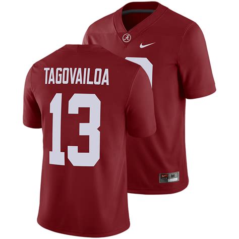 Alabama #13 Tua Tagovailoa Jersey | University of Alabama Supply Store