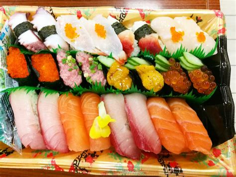 Assorted Sushi at a Hong Kong Supermarket : r/sushi