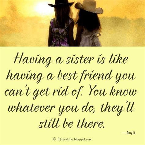 Sister Quotes Top 35 Quotes About Sisters Greeting Card Ideas - Riset