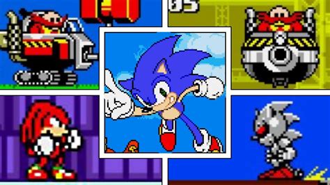 Sonic The Hedgehog Pocket Adventure: All Bosses (No Damage + Both Endings) - YouTube