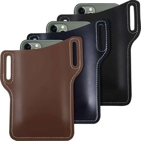 3 Pieces Phone Carrier Belt Pouch Cell Phone Holster Case Belt Hip ...