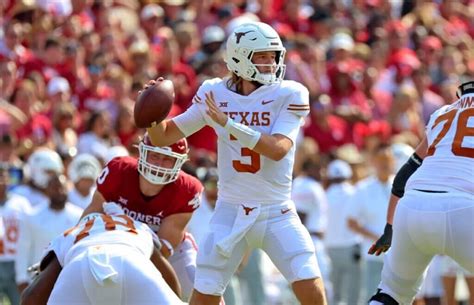 Quinn Ewers, Bijan Robinson power Texas to largest win over Oklahoma in ...