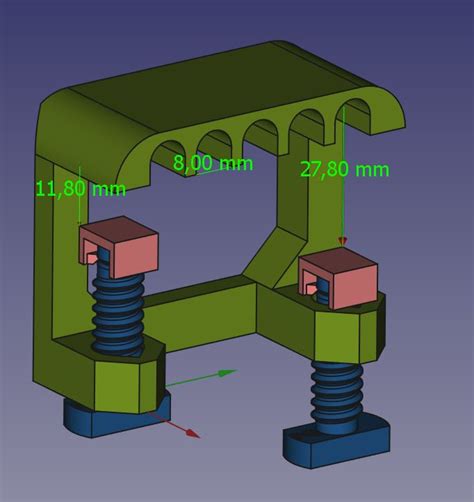 Cable Guide Desk Clamps od autora xyz | Stáhněte si zdarma STL model ...