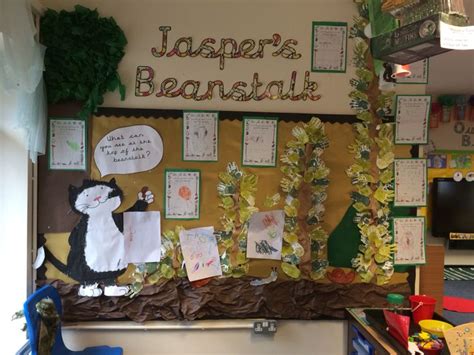 Jaspers Beanstalk - what's at the top of the beanstalk? | Eyfs activities, Farm theme, Early ...