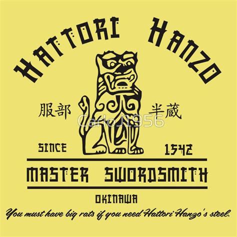 Hattori Hanzo Kill Bill Quotes. QuotesGram