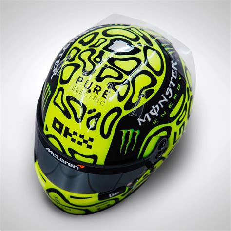 Lando Norris reveals incredible new helmet design for F1 2024 season ...