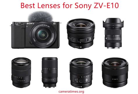 Best Lenses for Sony ZV-E10 in 2024 - Camera Times