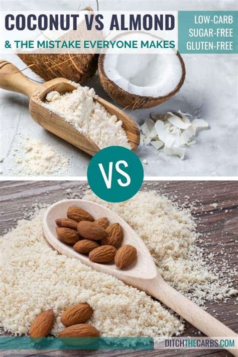 Easy Almond Flour vs Coconut Flour Keto Comparison