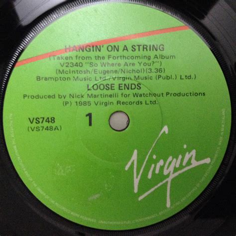 Loose Ends - Hangin' On A String (1985, Vinyl) | Discogs