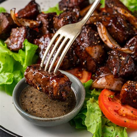 Cambodian Pepper Beef (Lok Lak) | Marion's Kitchen