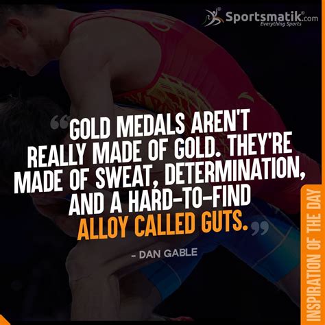 Inspiration of the day - Dan Gable | Sports quotes, Sport quotes motivational, Sport quotes