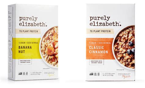 Purely Elizabeth 5 Grain + Seed Oatmeal Single Serve Packets | 2021-06-25 | Prepared Foods