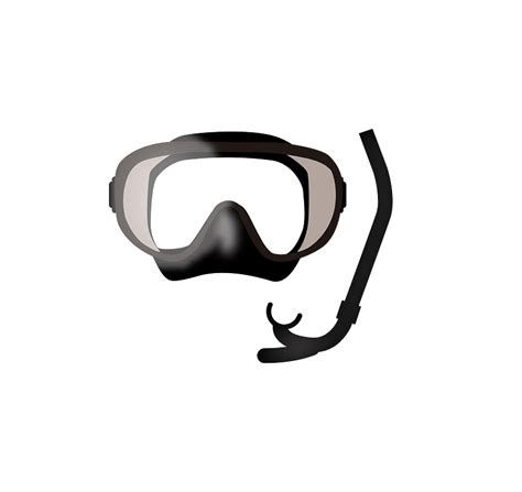 Man snorkeling. Illustration of a man wearing a snorkel and - Clip Art Library