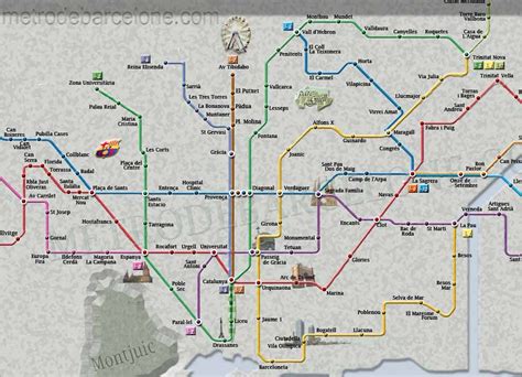 Barcelona Metro Map - Your Essential Guide