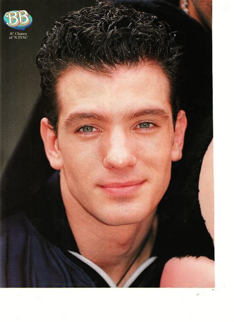 JC Chasez Nsync teen magazine pinup bright eyes BB – Teen Stars Forever ...