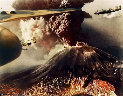 Eruption Of Mount Vesuvius, 1944 : pics