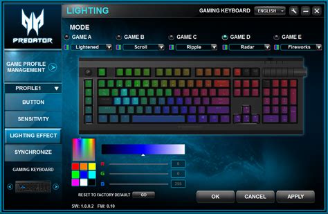 Acer Predator Aethon 500 Gaming Keyboard Review - IGN