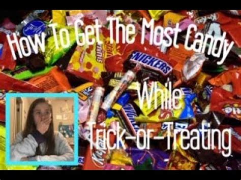 10 Ways To Get The Most Candy While Trick-or-Treating - YouTube