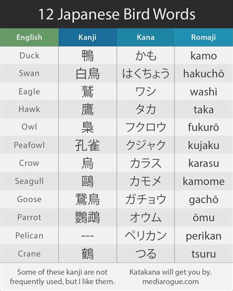 How To Say Bird In Japanese - BIRDQF