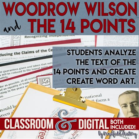 Woodrow Wilson and the 14 Points the League of Nations Stations ...