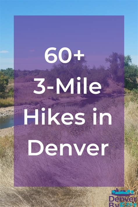 60+ 3-mile hikes in Denver #hiking #denver #3miler #nearbydenver #hikingindenver | Hiking ...