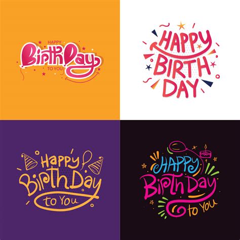 Happy Birthday Lettering Design Printable Wholesalers | afc.health.gov.lk