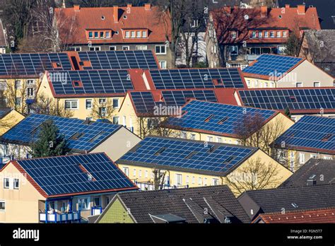 Houses with solar panels germany hi-res stock photography and images ...